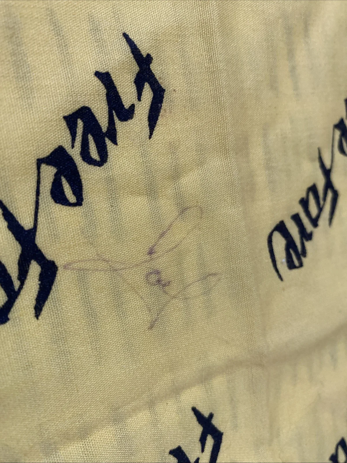 Free Fare Band Autographed Yellow Bandana, изображение 3