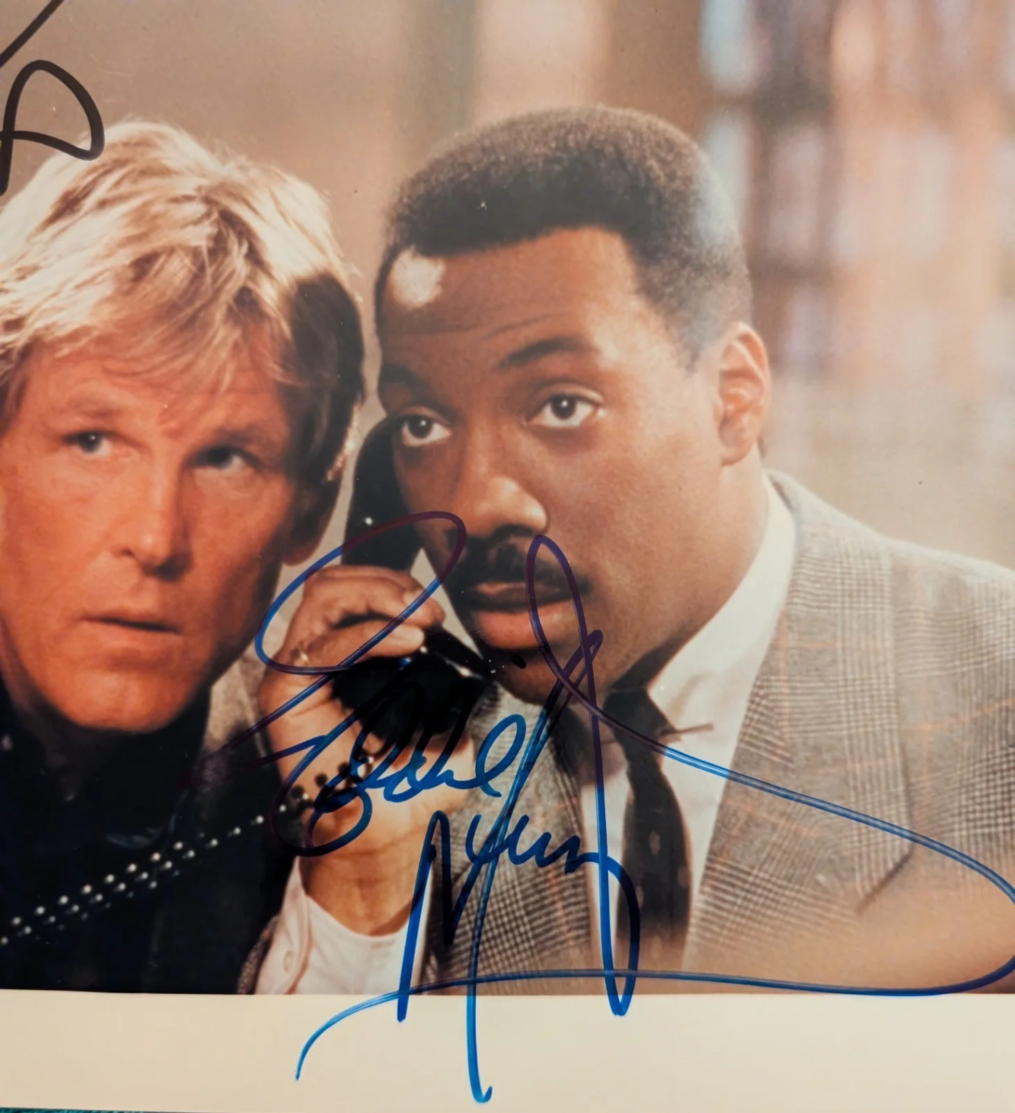 Nick nolte Eddie Murphy — Nick Nolte And Eddie Murphy Signed Autographed Photo 8/10, image 3