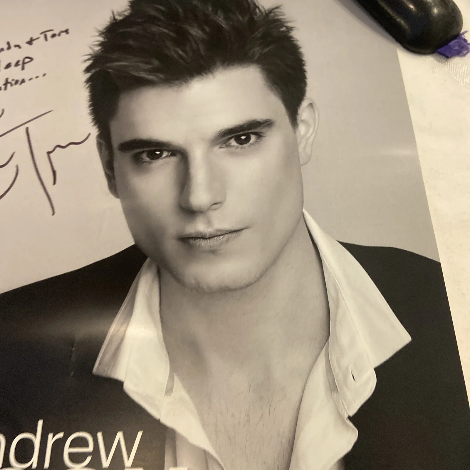Andrew Tyson-Piano-Autographed Poster- 2017/18 Gilmore Keyboard Festival 11”x17”, изображение 3