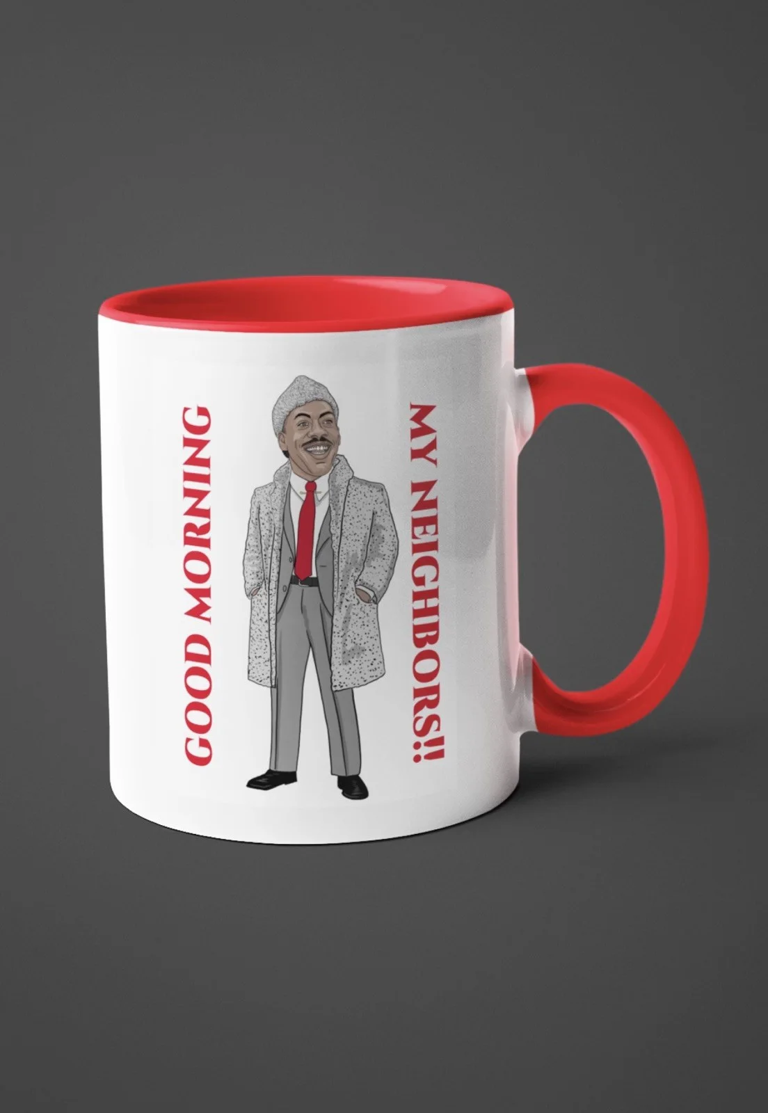 Prince Akeem Coming to America Mug - 11oz Ceramic Cartoon Fan Art Mug, изображение 2