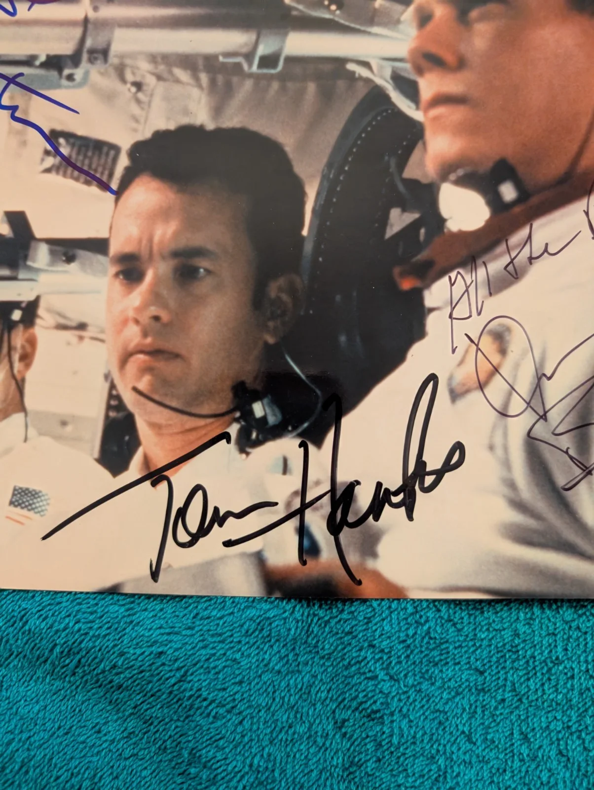 Tom Hanks Kevin Bacon Bill Paxton — Tom Hanks Kevin Bacon Bill Paxton Apollo 13 Signed Autographed Photo 8/10, image 4
