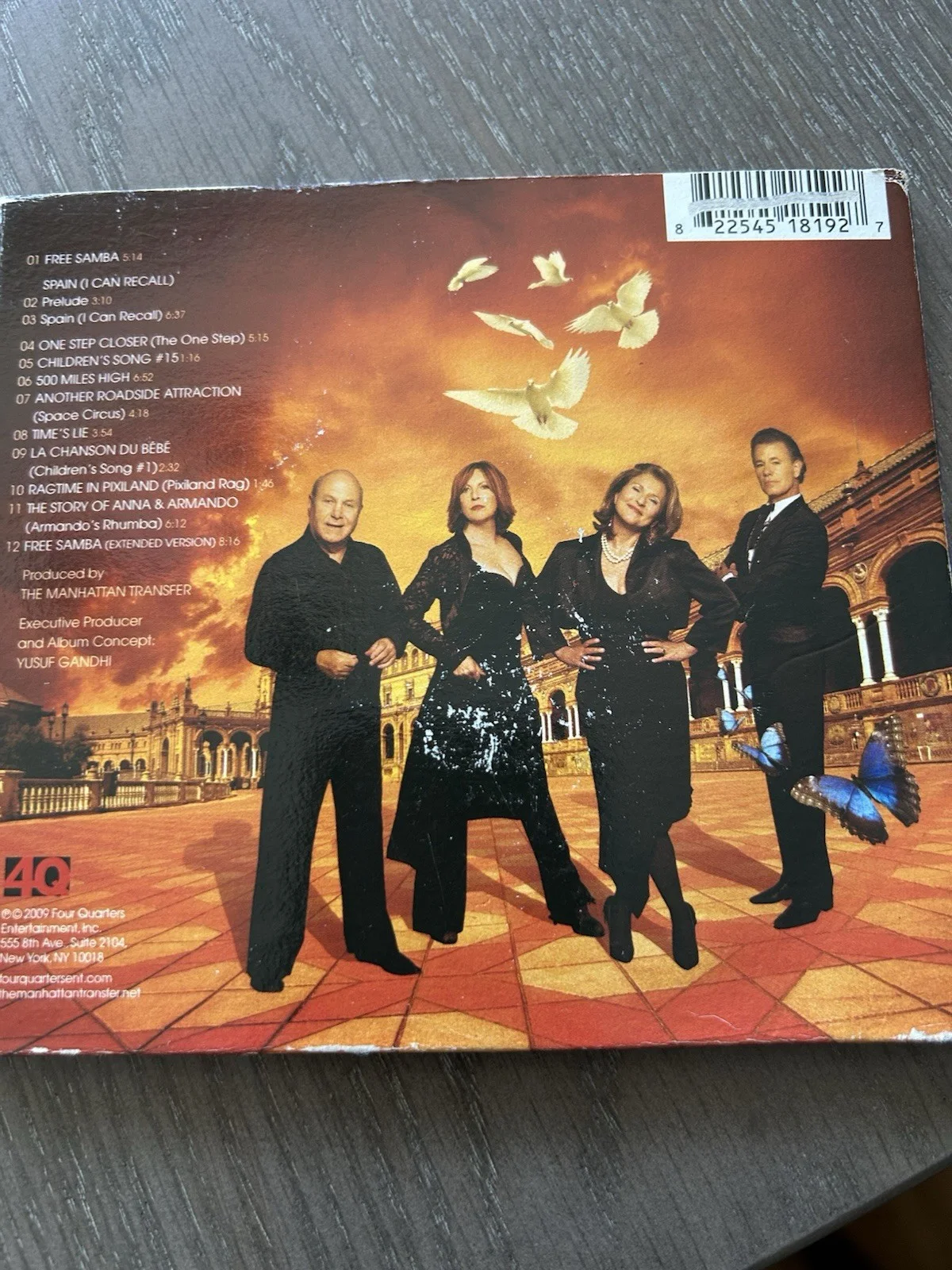 Manhattan Transfer Signed CD -“Chick Corea Songbook All Four Members Signature, изображение 2