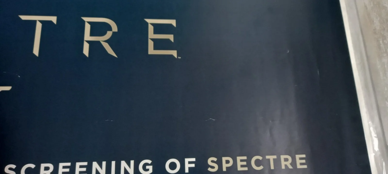 Spectre (2015) UK Quad Poster D/S 30" x 40" Rare Piracy Version - Bond 007, изображение 4