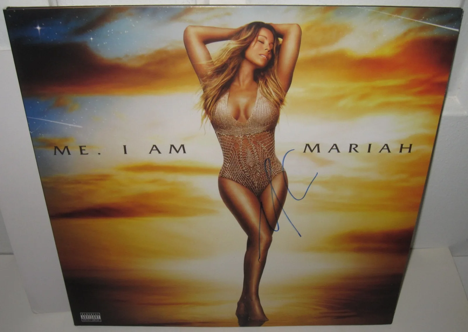 MARIAH CAREY SIGNED ME I AM MARIAH ALBUM VINYL AUTOGRAPH POP MUSIC NYC JSA COA, изображение 3