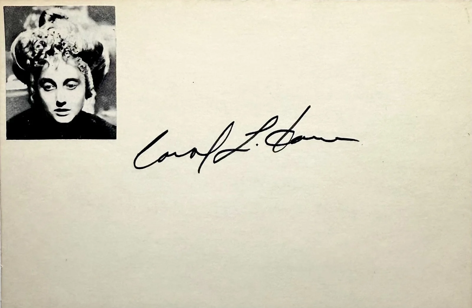 Carol Kane — CAROL KANE Signed Autographed 4x6 INDEX CARD STAR TREK: Strange New Worlds TAXI, изображение 3