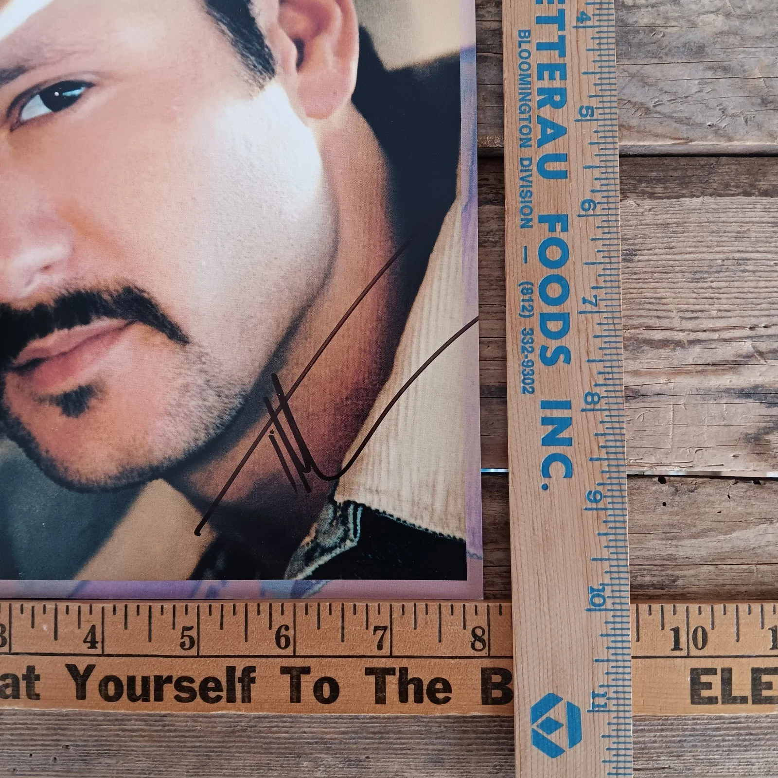 Tim McGraw Hand Signed Autographed Photograph Country Music Memorabilia, изображение 5