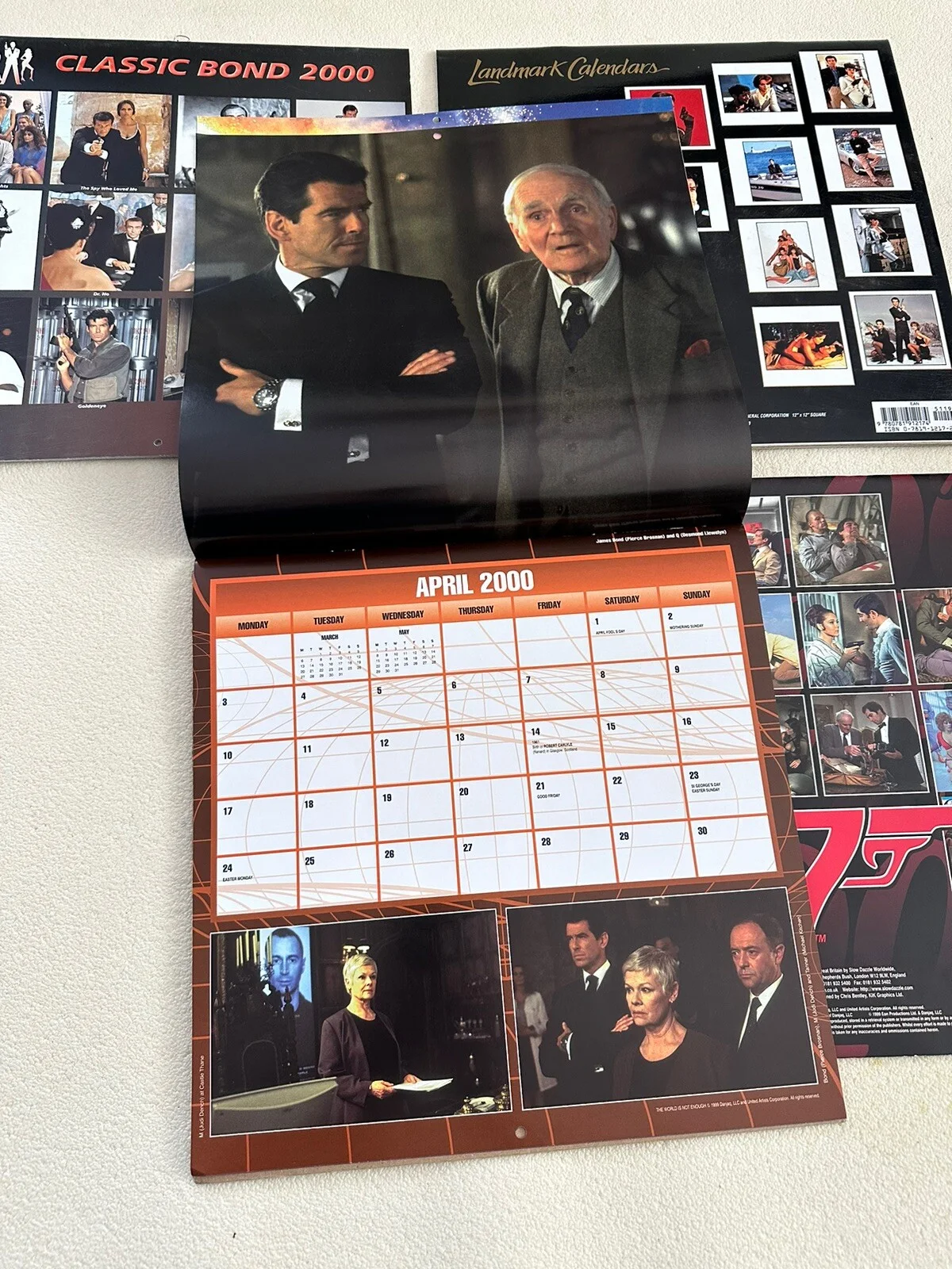 James Bond Calendars 2000 - 4x Calendars, image 4