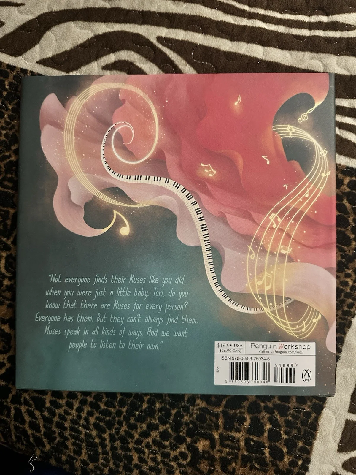 Tori Amos - Tori And The Muses Signed/Autographed Children’s Book - Brand New, изображение 4