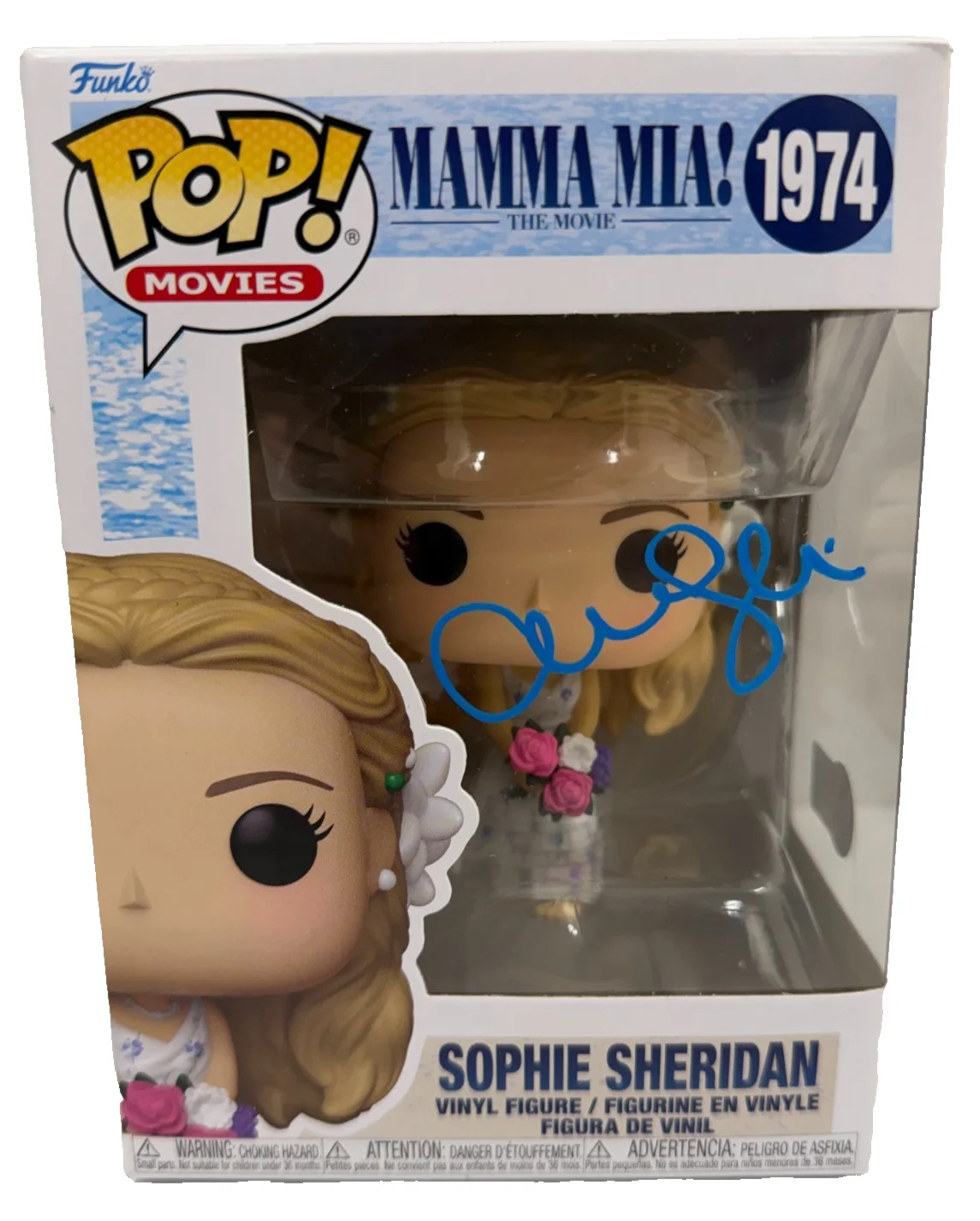 Amanda Seyfried — Amanda Seyfried Signed Sophie Sheridan Funko Mama Mia Autograph Beckett