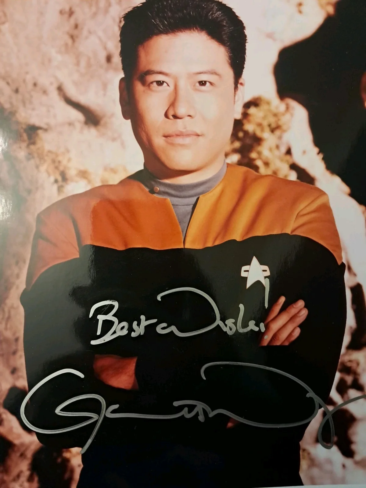 Garrett Wang — Garrett Wang as Harry Kim Star Trek Voyager Autographed Photos 8x10