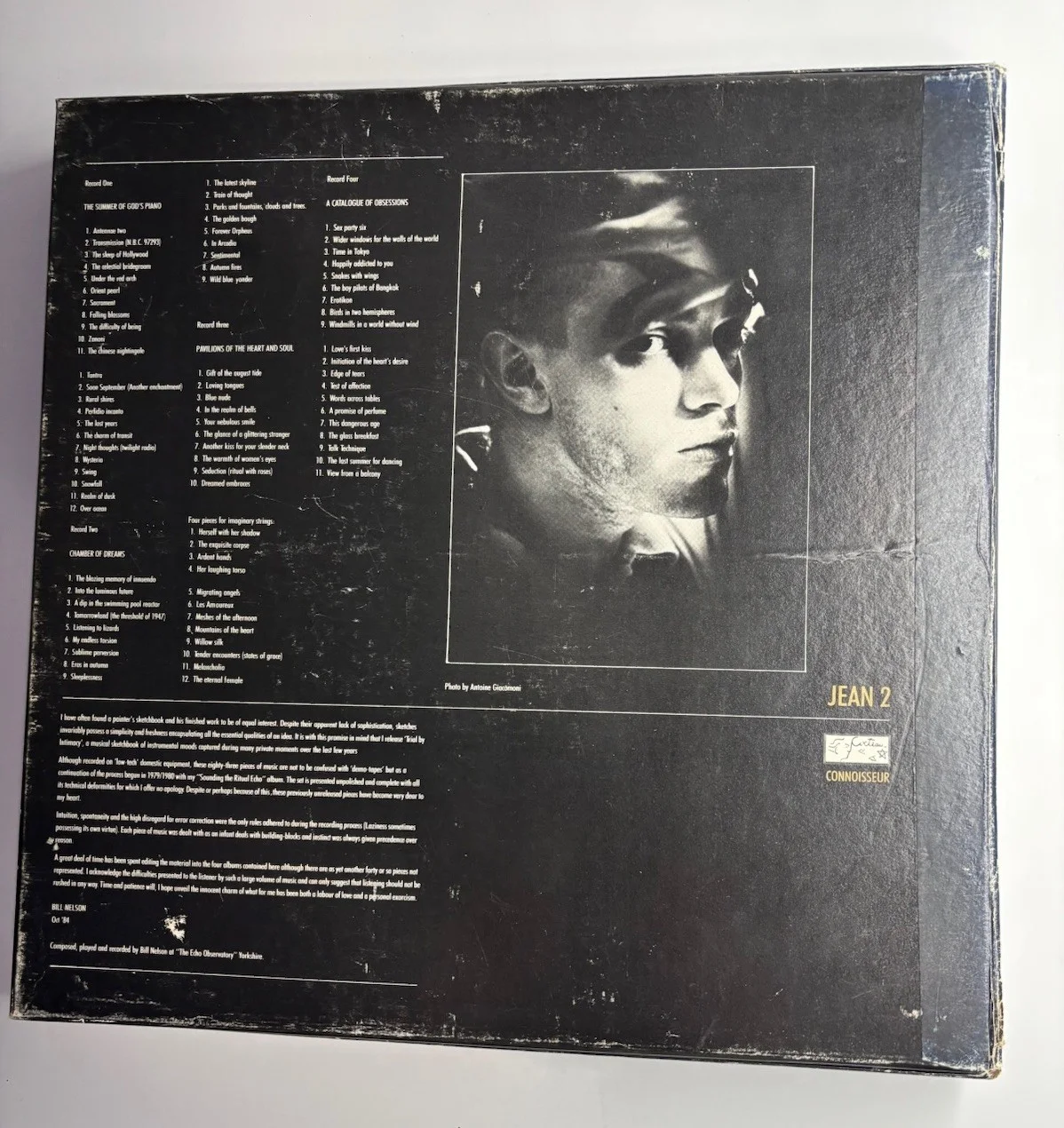 Bill Nelson Trial By Intmacy Tshirt4 x LP Box Set Album Vinyl Record - VG/EX, изображение 2