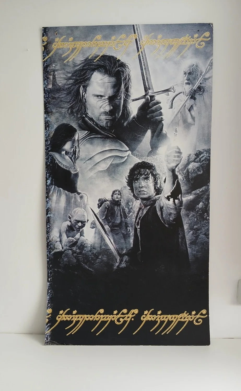 LORD OF THE RINGS Double Sided Poster Hanging Cinema Banner Return Of The King, изображение 2
