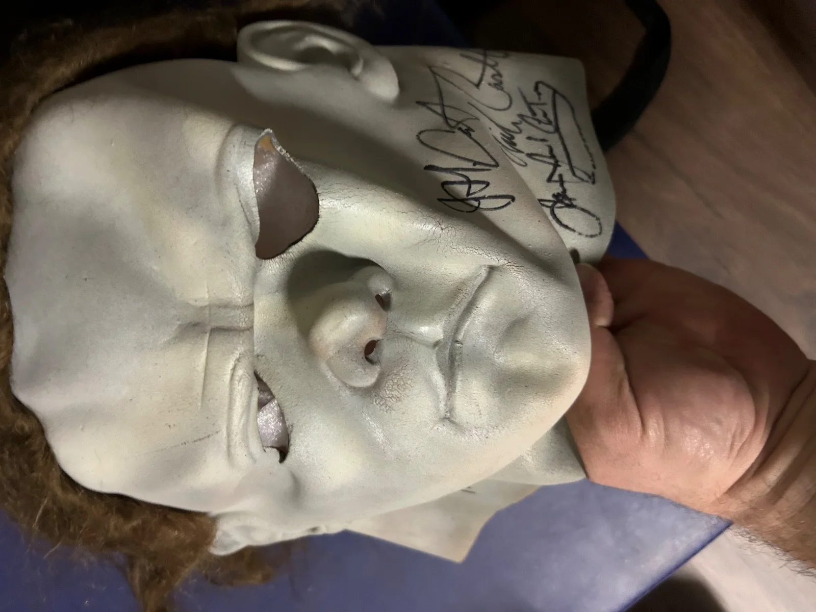 Four Michael Myers Actors. John. Carpenter — Michael Myers Mask, Signed by 5, image 4