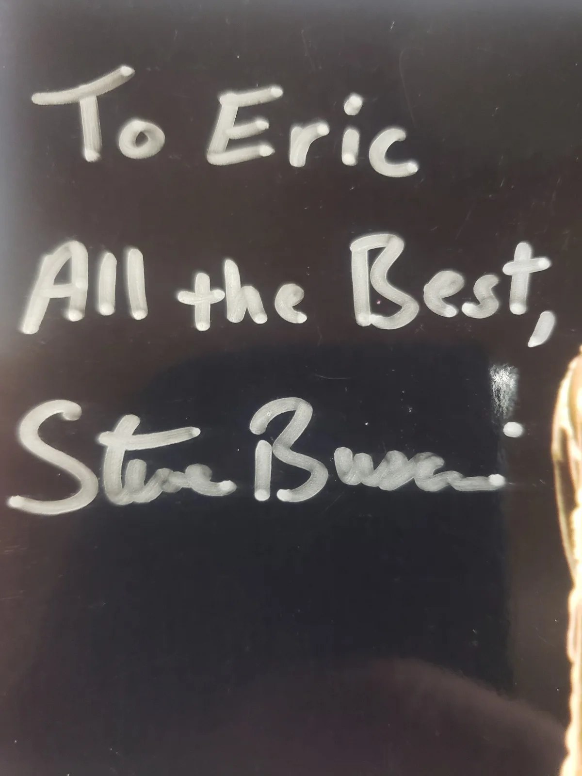 Steve Buscemi — Steve Buscemi Authentic Hand Signed 4"x6" Photo FARGO, image 3