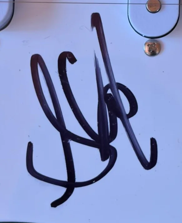 Steven Tyler — STEVEN TYLER SIGNED AUTOGRAPH ELECTRIC GUITAR AEROSMITH JOE PERRY DREAM ON PSA B, изображение 3