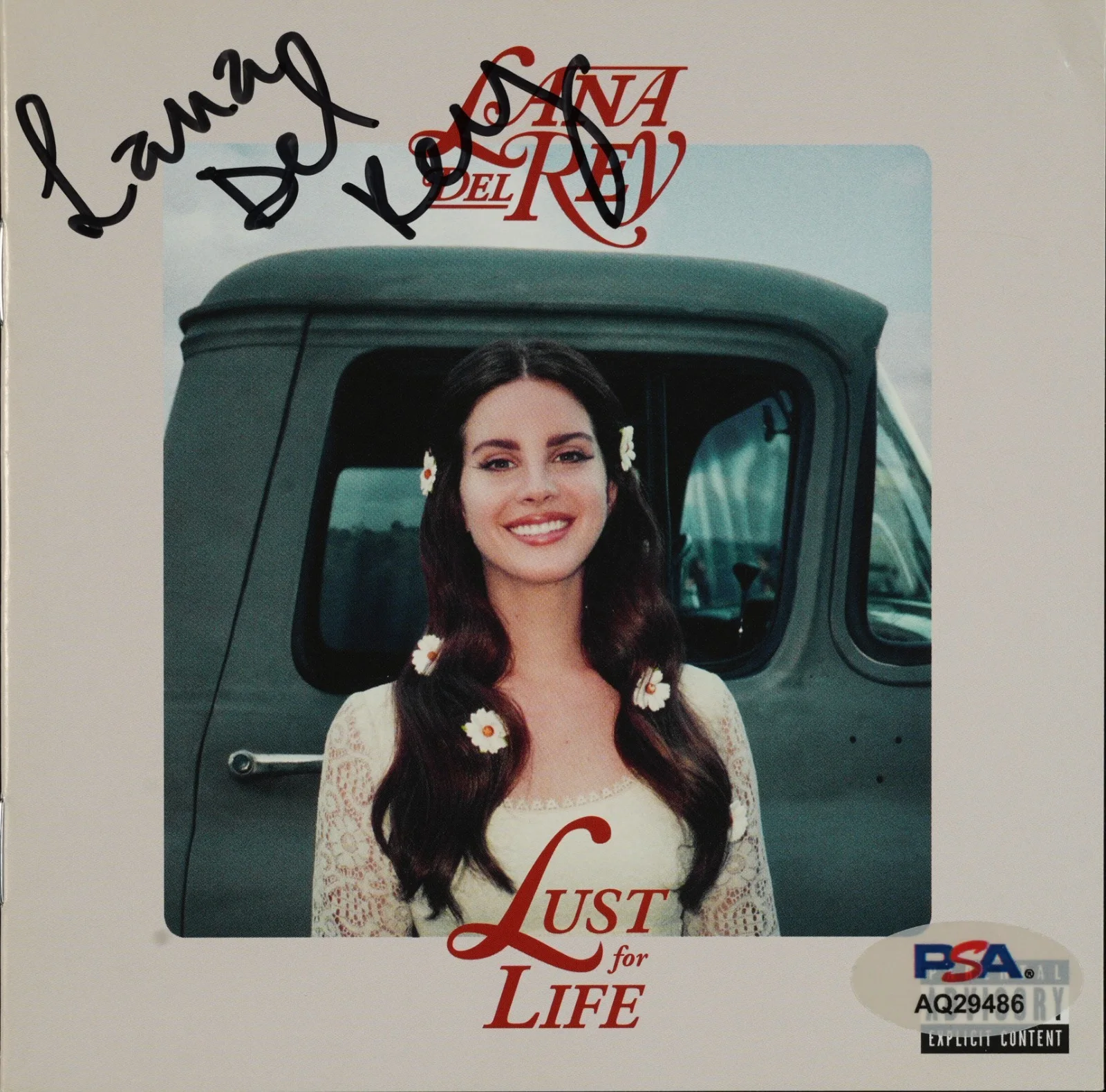 Lana Del Rey — LANA DEL REY SIGNED AUTOGRAPHED CD BOOKLET PSA SUMMERTIME SADNESS BORN TO DIE A