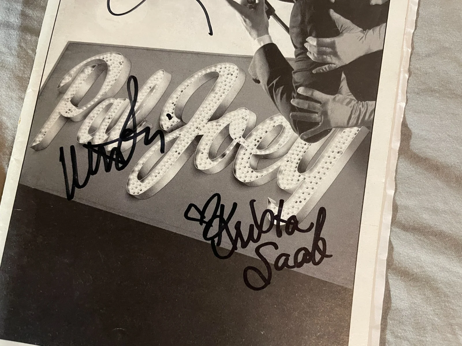 Stockard Channing — Pal Joey Playbill Signed by 3 Cast Members Stockard Channing Krista Saab, изображение 4