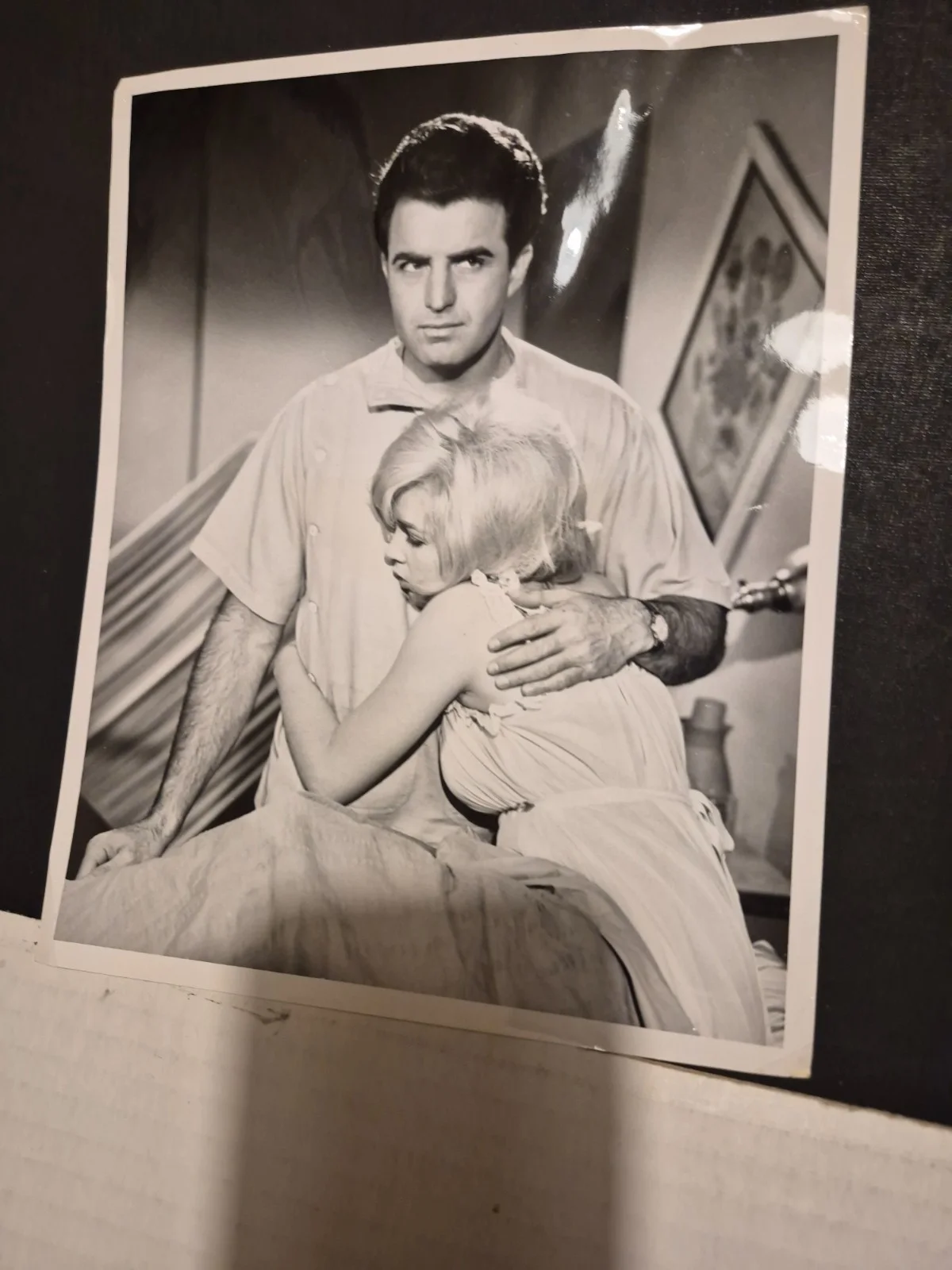 BEN CASEY Stella Stevens/VINCENT EDWARDS + PRESS PHOTOGRAPH ekim, image 2