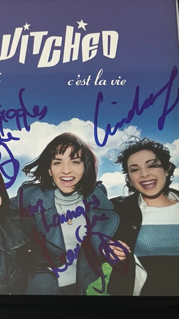 BWITCHED SIGNED/AUTOGRAPHED CD COVER FRAMED WITH COA, image 3