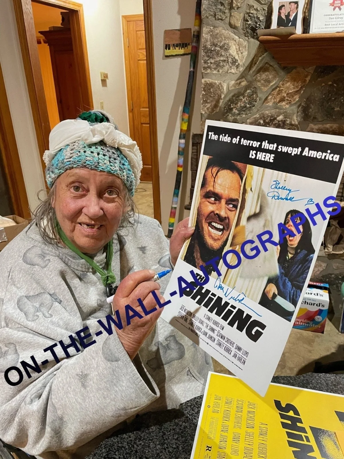 THE SHINING SHELLY DUVALL HAND SIGNED AUTOGRAPHED 12X18 MOVIE POSTER WITH PROOF!, изображение 3