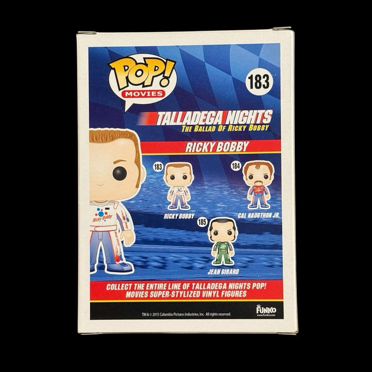Will Ferrell Signed Ricky Bobby Funko Pop #183 BAS Beckett COA Autograph, image 3