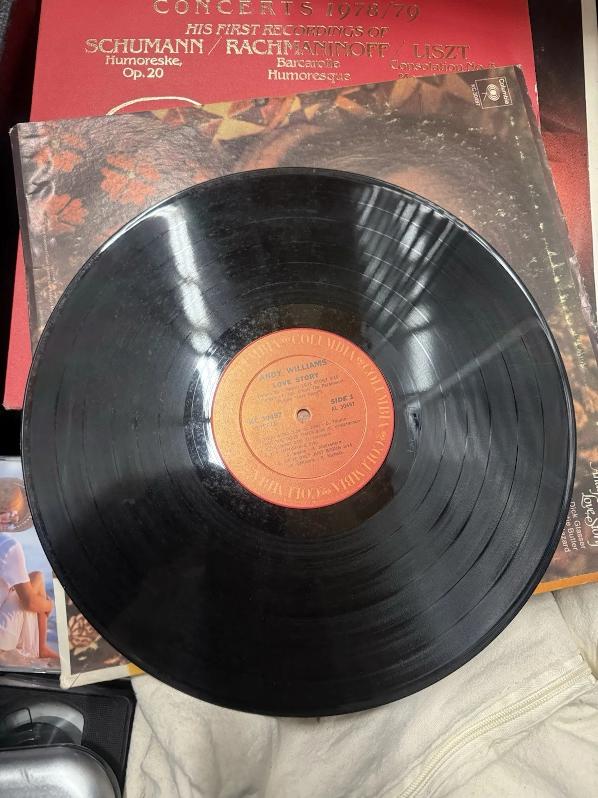 Andy Williams – Love Story Vinyl LP Record Album KC-30497, image 3