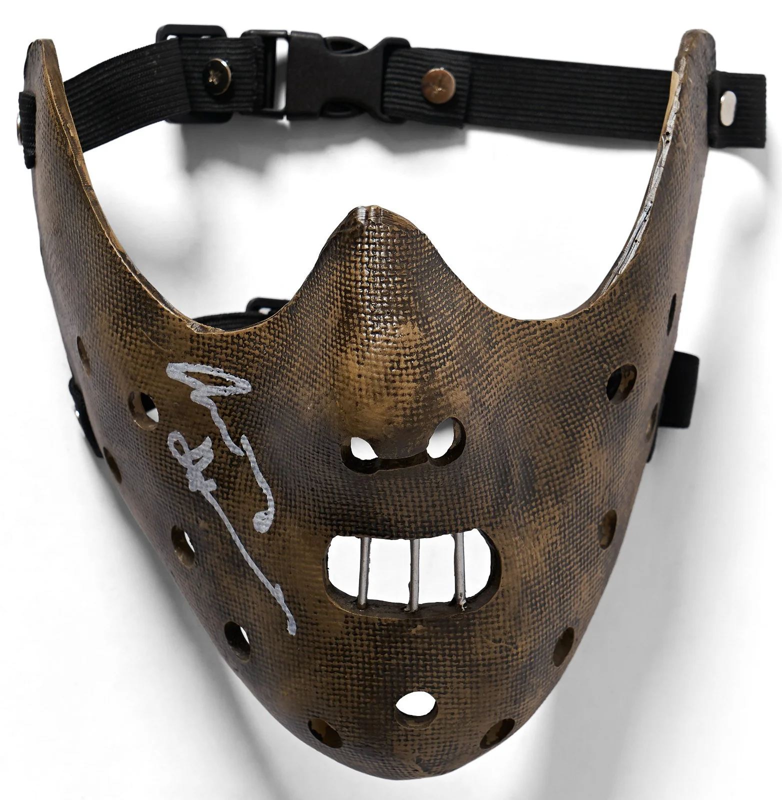 Anthony Hopkins Signed "Silence of the Lambs" Mask SWAU, изображение 2