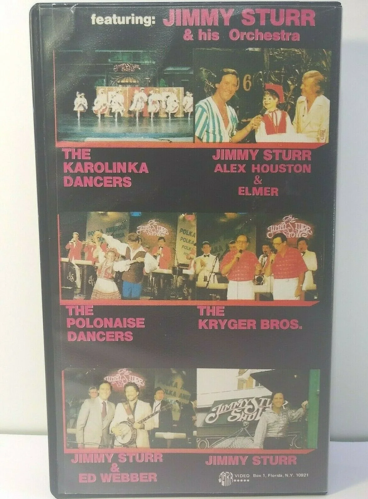 Autographed Jimmy Sturr POLKA TIME U.S.A VHS Tape Orchestra Music Band Singer ., изображение 2
