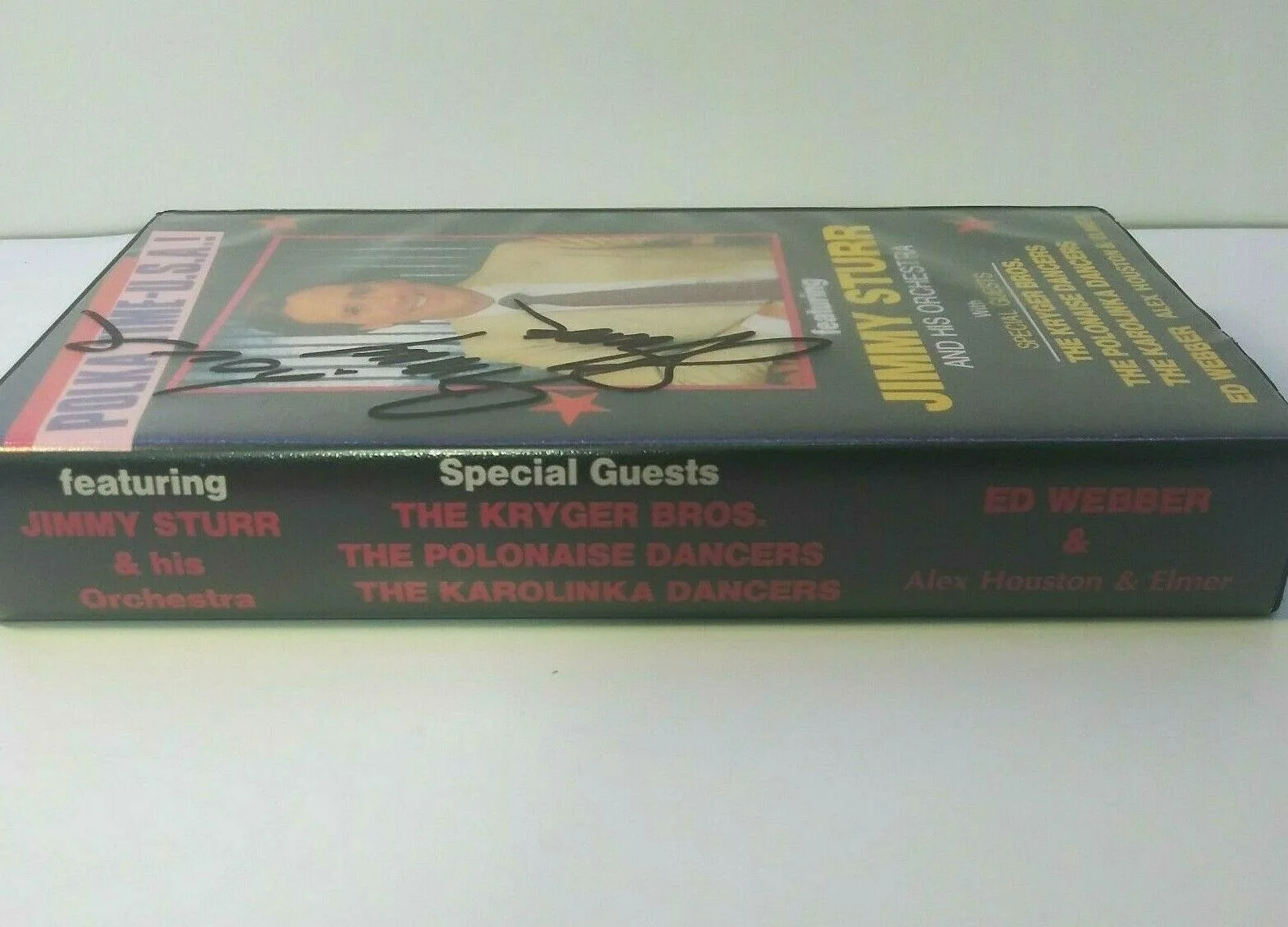Autographed Jimmy Sturr POLKA TIME U.S.A VHS Tape Orchestra Music Band Singer ., изображение 5