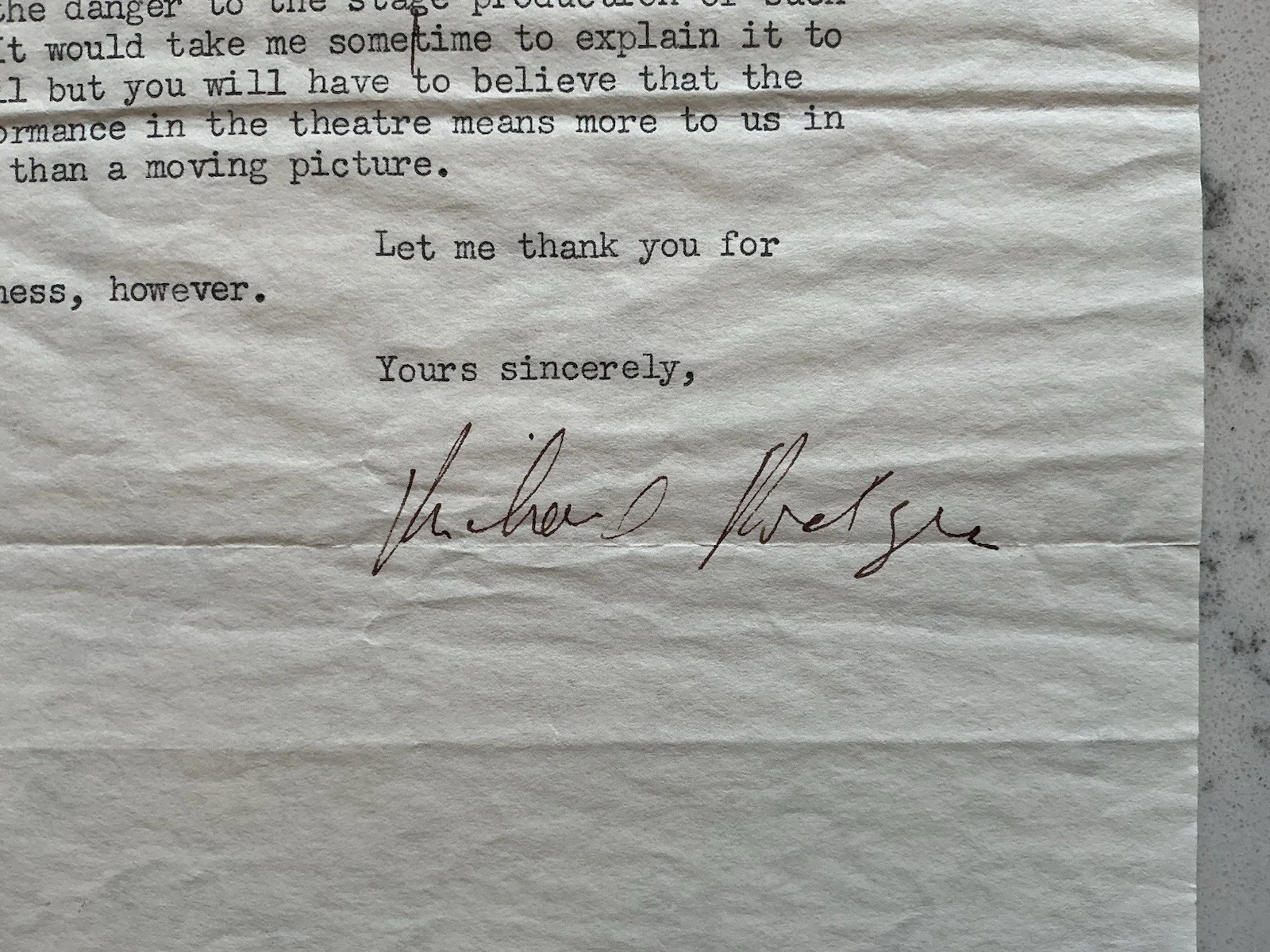 RICHARD RODGERS SIGNED TLS AUTOGRAPHED LETTER NOTE SOUTH PACIFIC COMPOSER 1950, image 2
