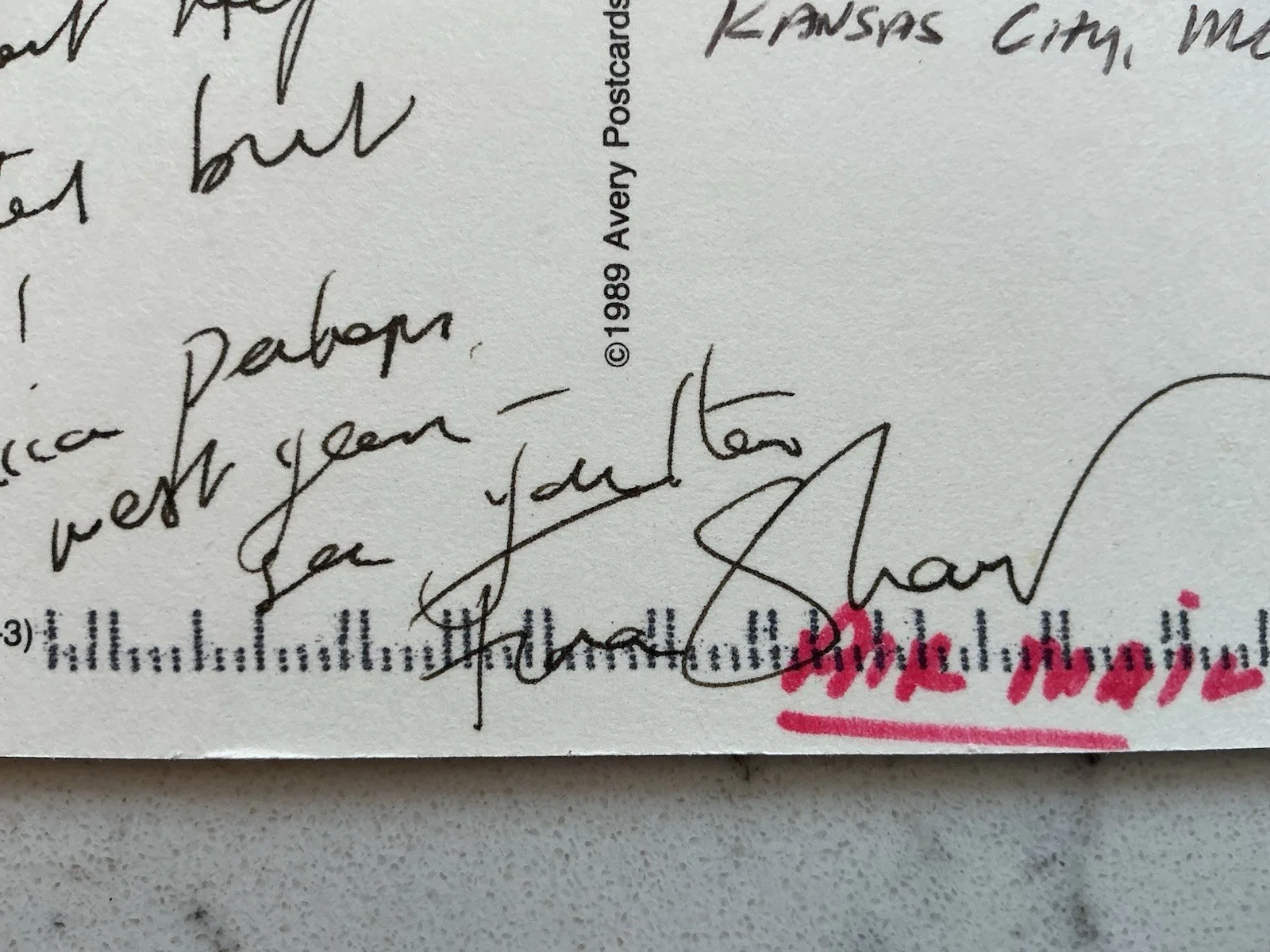 FIONA SHAW SIGNED POSTCARD ALS AUTOGRAPHED LETTER NOTE THEATER ACTRESS, image 2