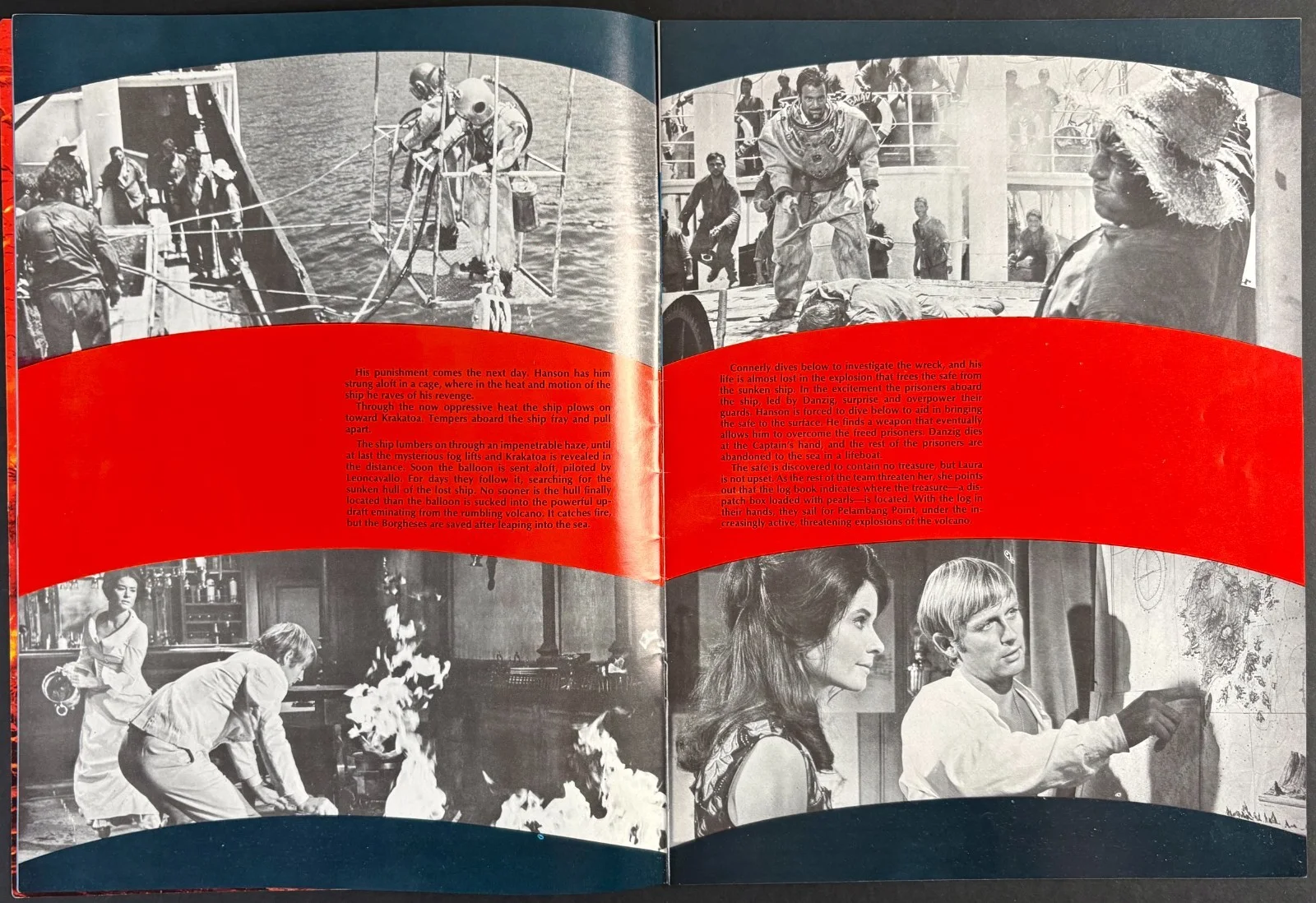 Krakatoa, East of Java ORIGINAL Film Brochure CINERAMA Maximilian Schell 1968, изображение 3