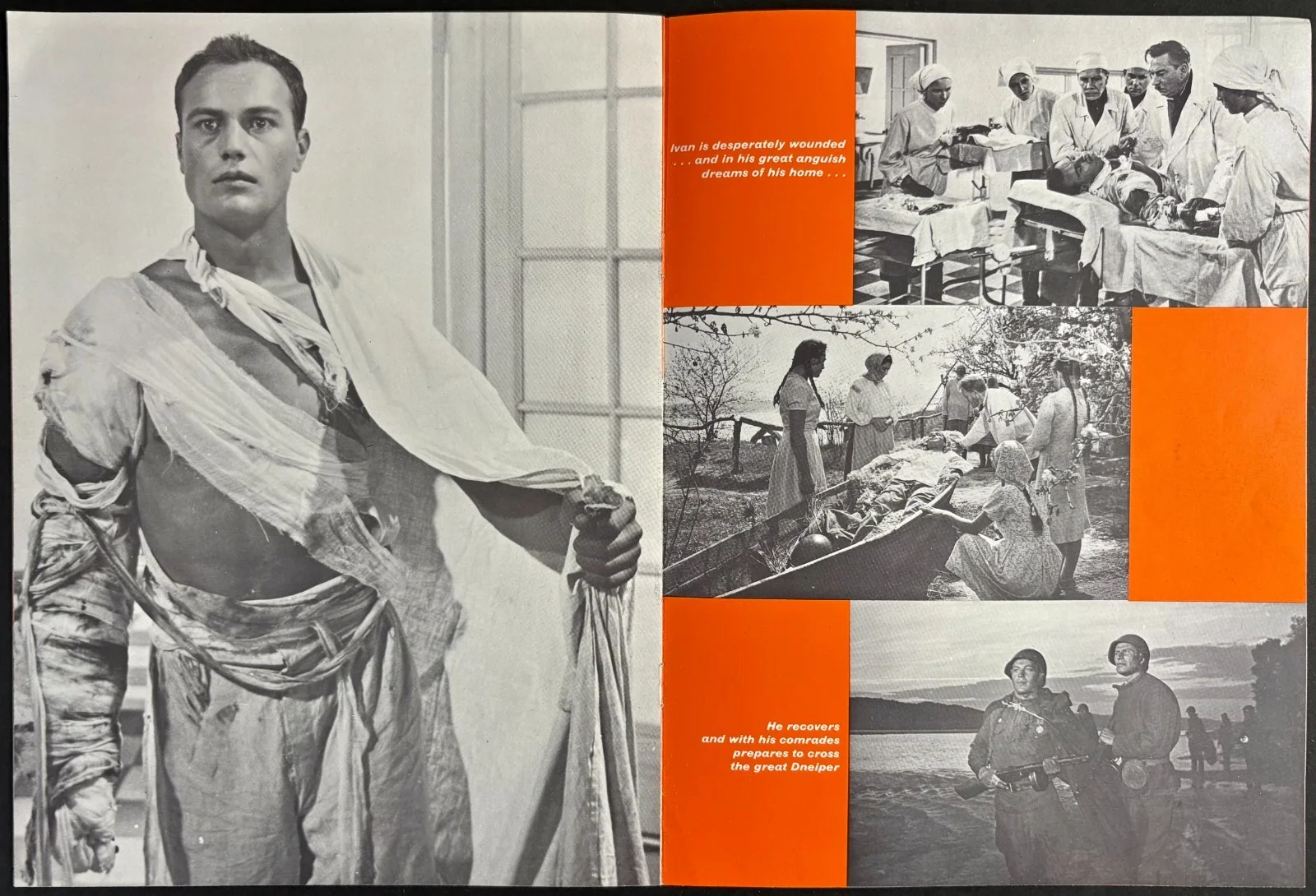 Flaming Years ORIGINAL Film Brochure CINERAMA Boris Andreyev 1961, image 3