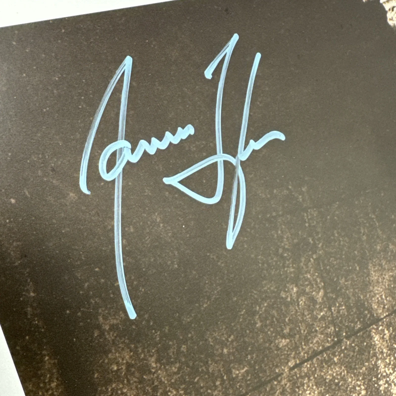 James Taylor — JAMES TAYLOR SIGNED AUTOGRAPH 12X12 ALBUM INSERT PHOTO - SWEET BABY JAMES, изображение 2