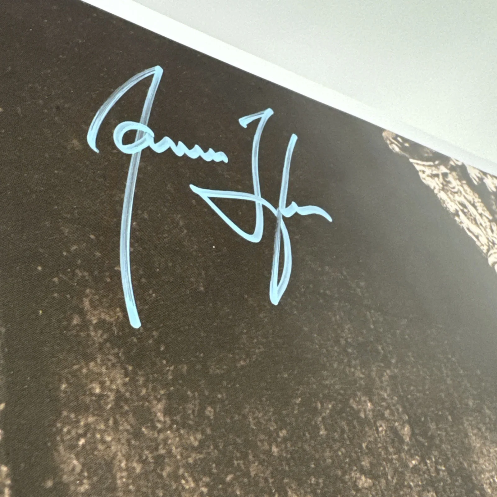 James Taylor — JAMES TAYLOR SIGNED AUTOGRAPH 12X12 ALBUM INSERT PHOTO - SWEET BABY JAMES, изображение 4