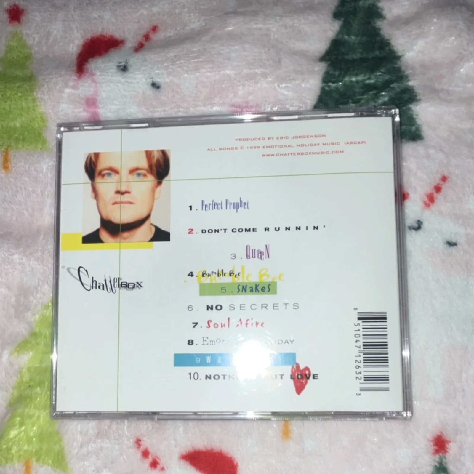 Chatterbox Autographed Original Music CD & Booklet Signed Collectible Rock Pop, изображение 2