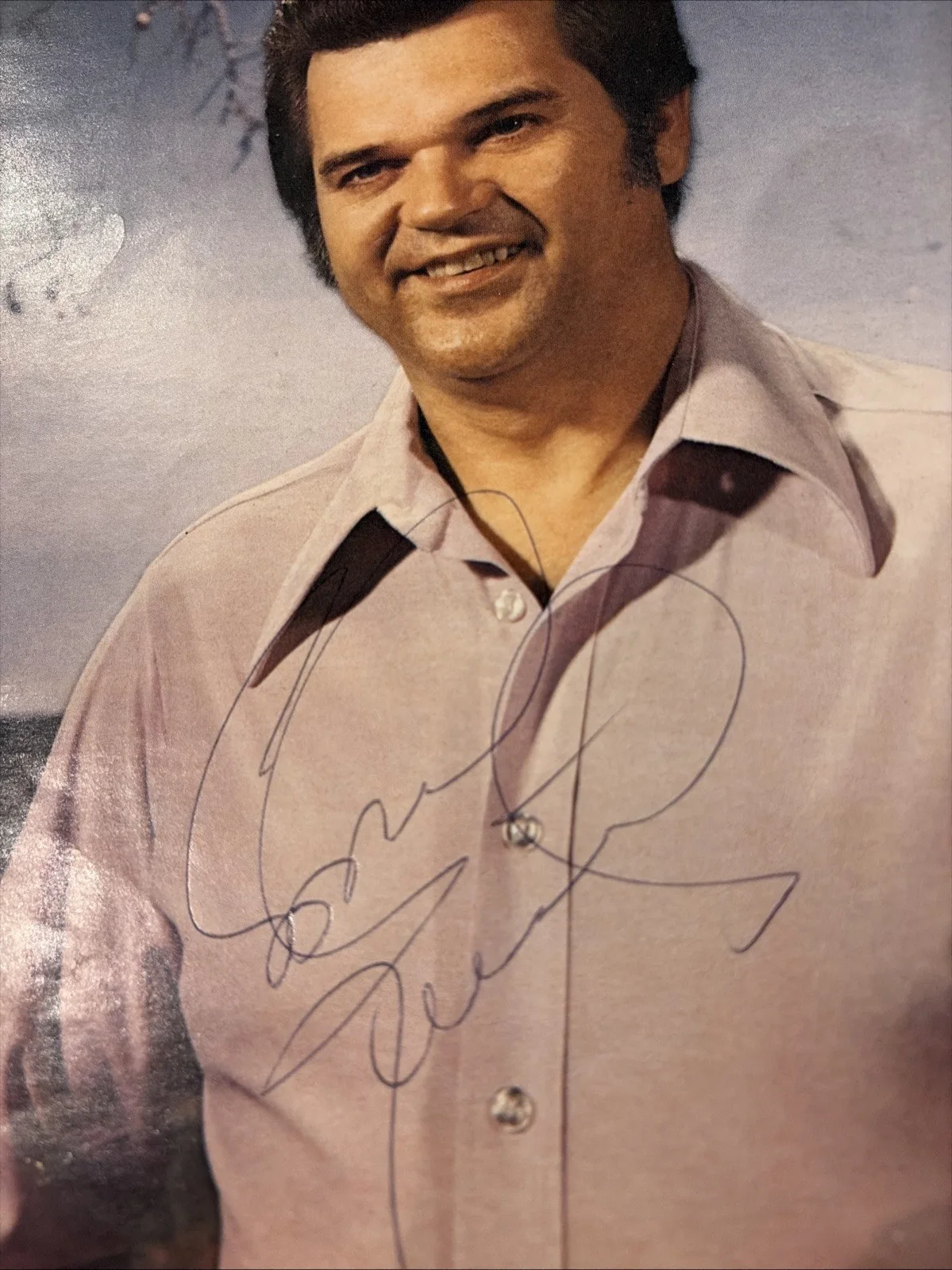 Conway Twitty Autographed Photo, image 2