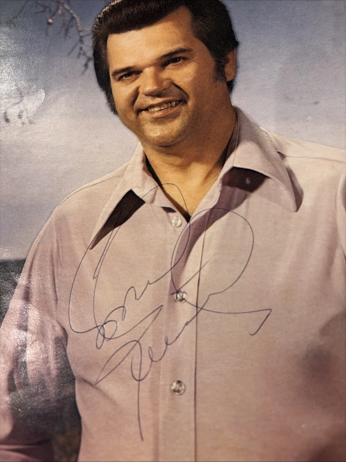 Conway Twitty Autographed Photo, image 3