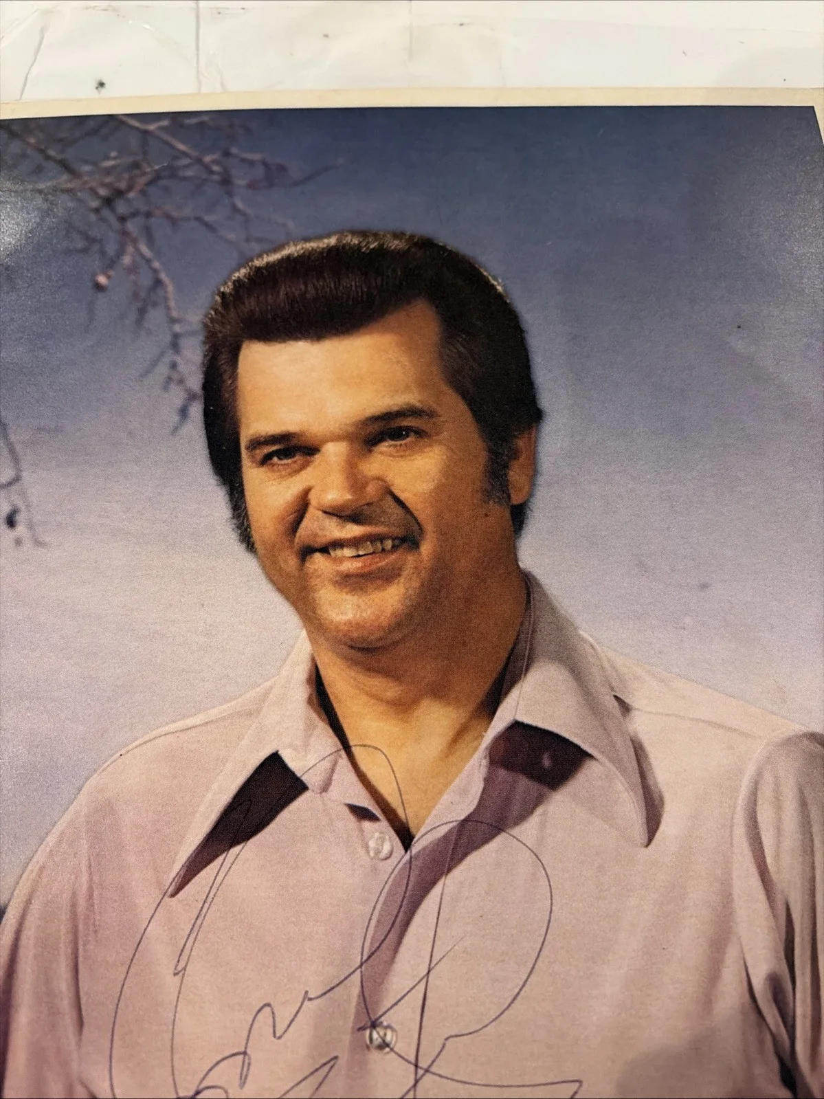 Conway Twitty Autographed Photo, image 4