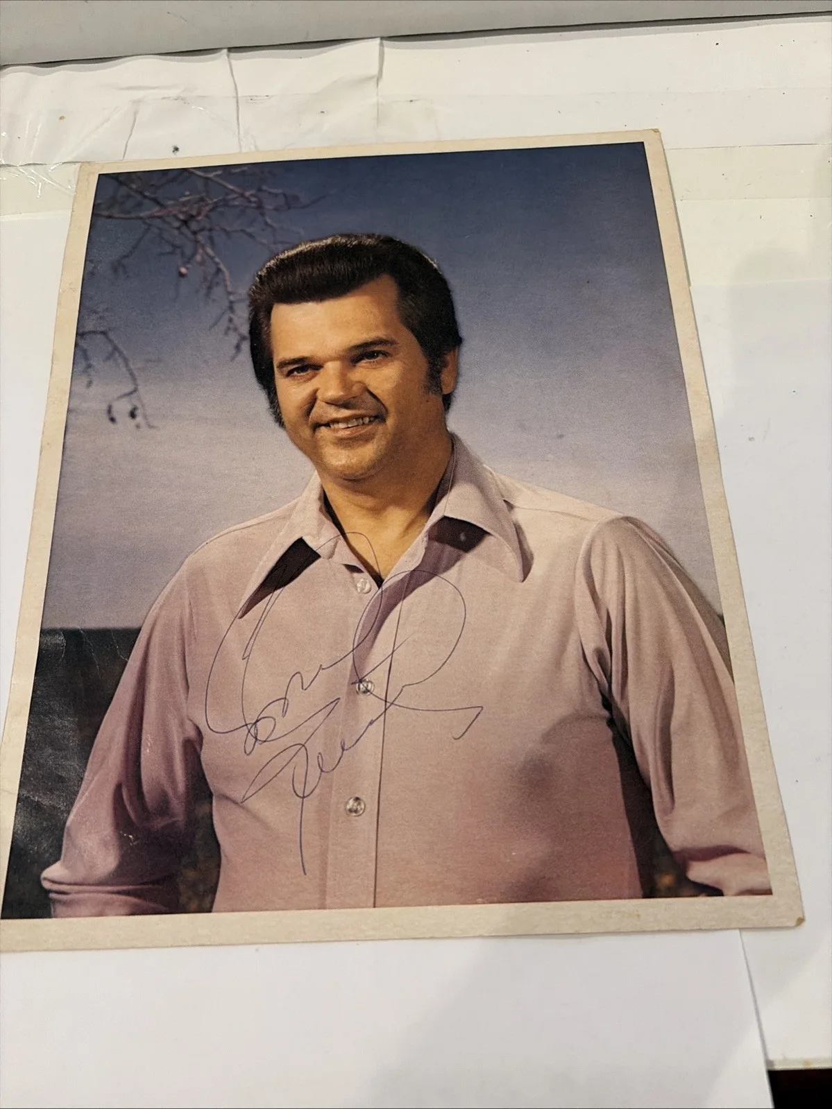 Conway Twitty Autographed Photo, image 5