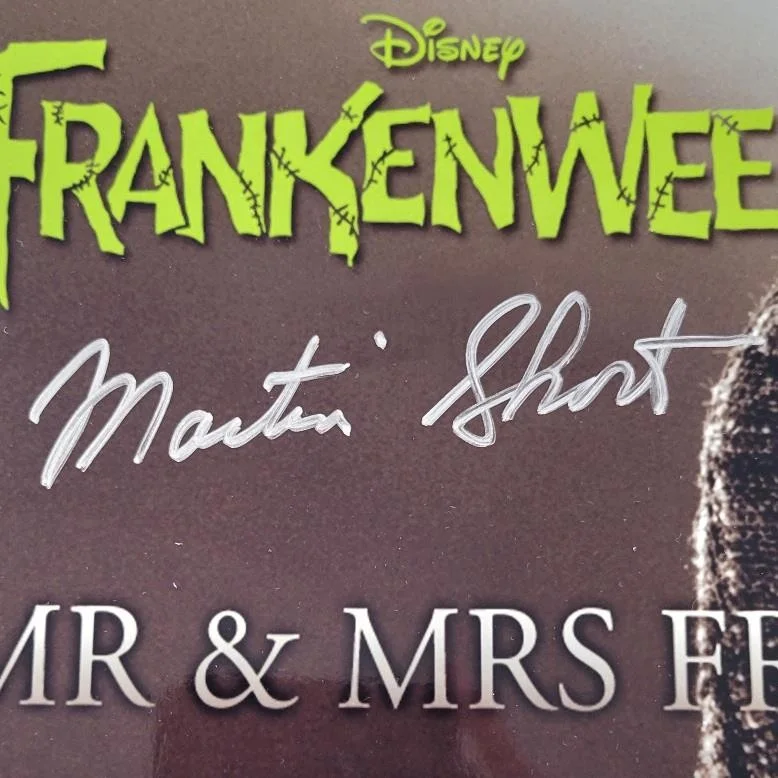 Catherine O'Hara, Martin Short — Catherine O'Hara & Martin Short signed Frankenweenie 16x20 Photo autograph JSA, image 3