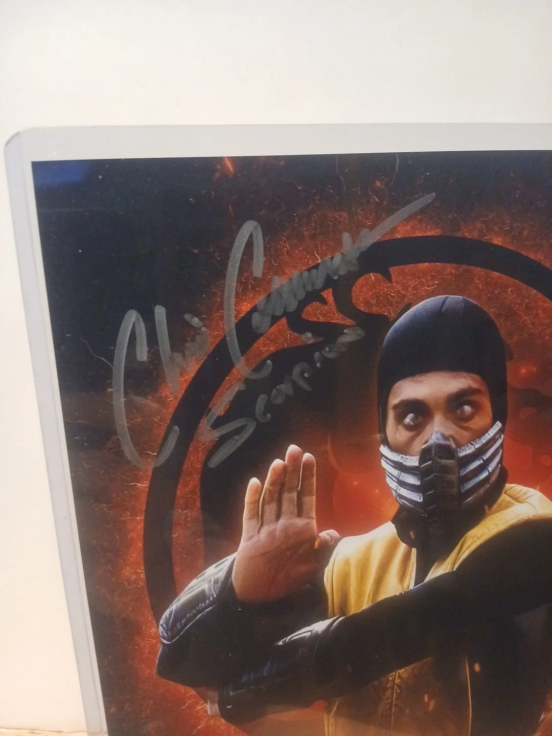 Chris Casamassa — Chris Casamassa Signed Scorpion Photo, image 2