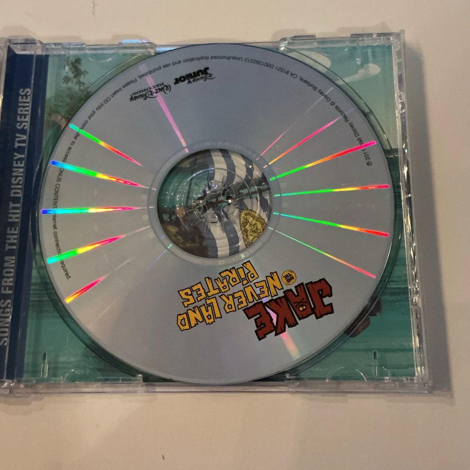 SIGNED Sharky and Bones Never Land Pirate Band CD - Disney Event History, image 4