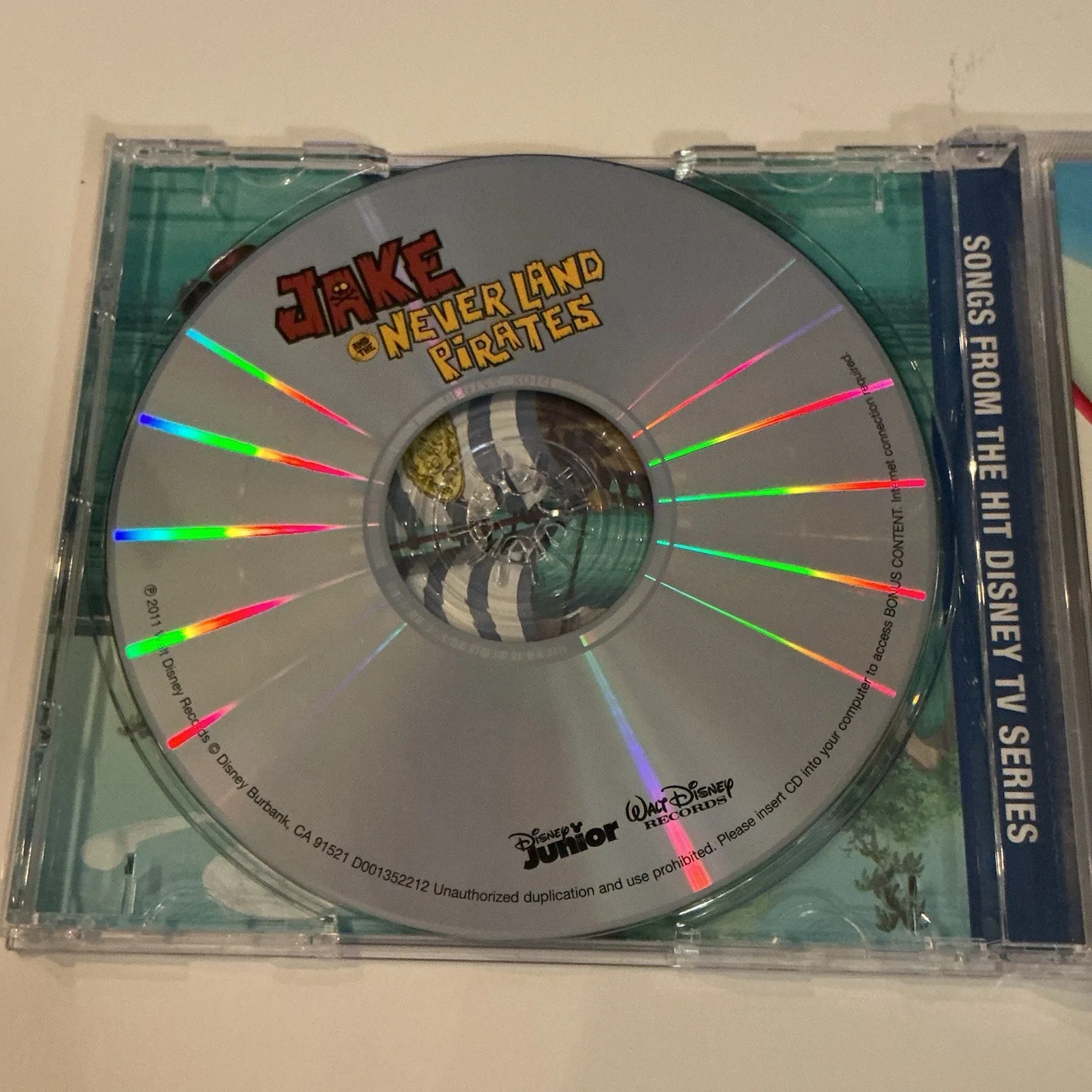 SIGNED Sharky and Bones Never Land Pirate Band CD - Disney Event History, image 5