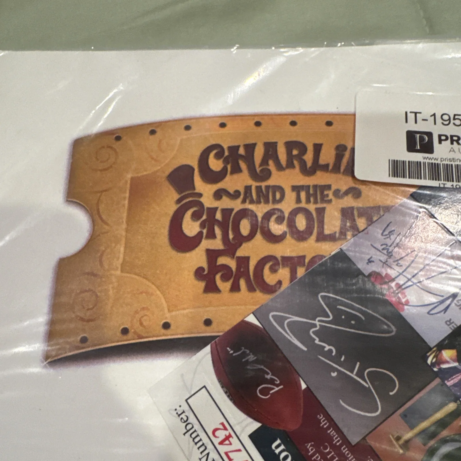 Charlie Bucket Peter Ostrum — Peter Ostrum Signed "Charlie and the Chocolate Factory" Script Signed Charlie, image 5