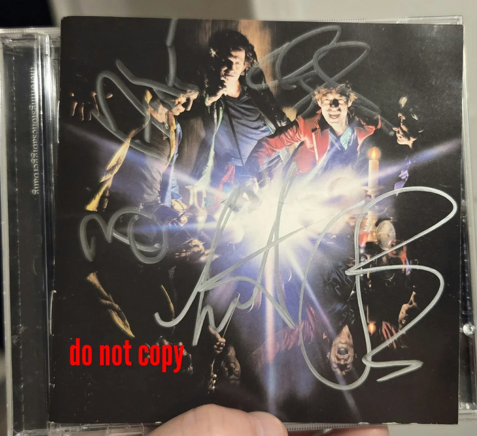 Charlie Watts Signed Rolling Stones Autograph COA, image 4