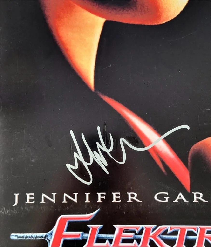 Jennifer Garner — Jennifer Garner signed Elektra 24x36 Movie Poster Photo autograph ~ JSA, image 2