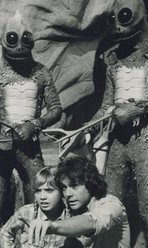 Kathy Coleman — "Land Of The Lost" KATHY COLEMAN & WESLEY EURE Signed 8x10 B&W Photo W/COA, изображение 3