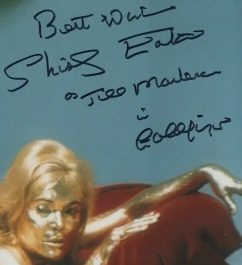 Shirley Eaton — SHIRLEY EATON - 'Jill Masterson' in 007's "Goldfinger" - Signed 8x10 Photo W/COA, изображение 2