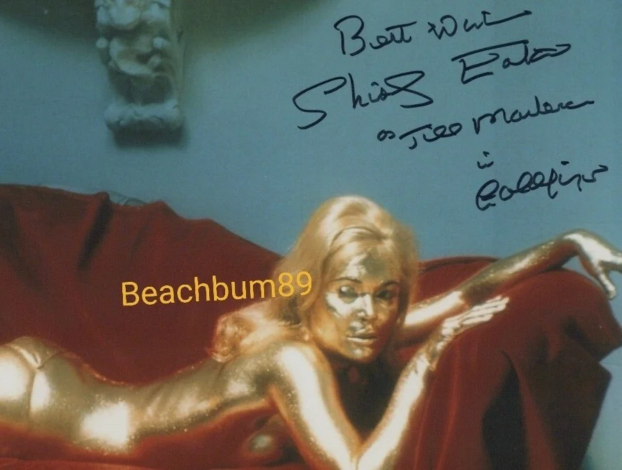 Shirley Eaton — SHIRLEY EATON - 'Jill Masterson' in 007's "Goldfinger" - Signed 8x10 Photo W/COA, изображение 4